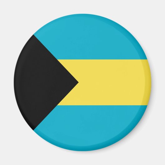 Aimant Drapeau bahamien (Devant)