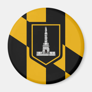 Aimant Drapeau Baltimore