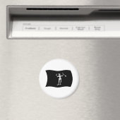Aimant Drapeau Barbe Noire (In Situ (Lave-vaisselle))