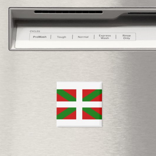 Aimant drapeau basque (In Situ (Lave-vaisselle))