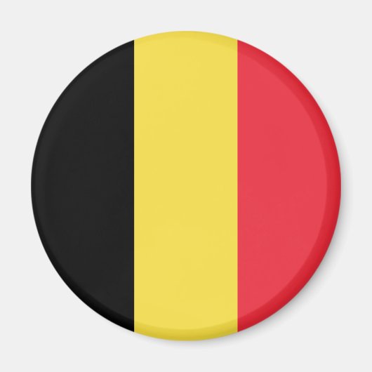 Aimant Drapeau belge (Devant)