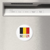 Aimant Drapeau belge (In Situ (Lave-vaisselle))