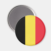 Aimant Drapeau Belgique (Recto/Verso)
