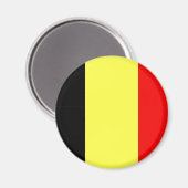 Aimant Drapeau Belgique (Recto/Verso)