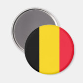 Aimant Drapeau Belgique (Recto/Verso)