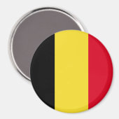 Aimant Drapeau Belgique (Recto/Verso)