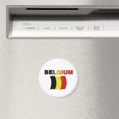 Aimant Drapeau Belgique (In Situ (Lave-vaisselle))