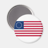 Aimant Drapeau Betsy Ross (Recto/Verso)