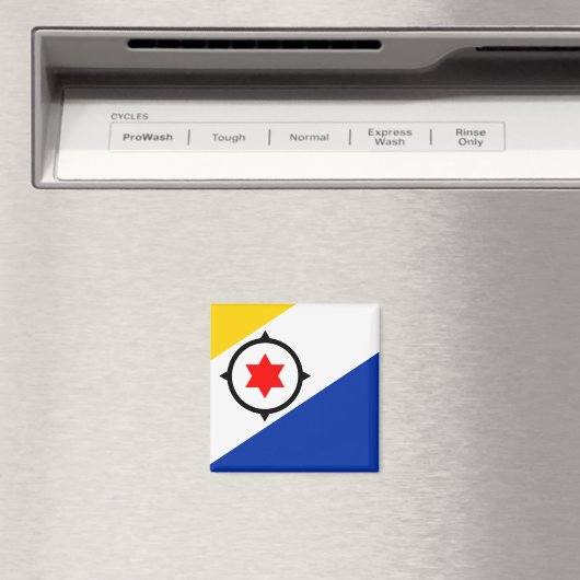 Aimant Drapeau Bonaire (In Situ (Lave-vaisselle))