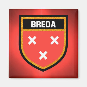 Aimant Drapeau Breda