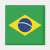 Aimant Drapeau Brésil (Devant)