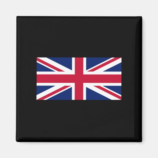 Aimant Drapeau britannique - Royaume-Uni-Angleterre-Union (Devant)