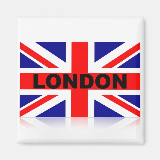 Aimant Drapeau britannique vintage (Devant)