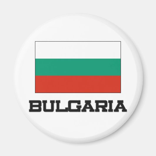 Aimant Drapeau Bulgarie (Devant)