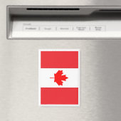Aimant Drapeau canadien (In Situ (Lave-vaisselle))