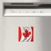 Aimant Drapeau canadien (In Situ (Lave-vaisselle))