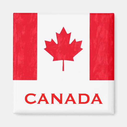 AIMANT DRAPEAU CANADIEN (Devant)