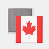 Aimant Drapeau canadien (Recto/Verso)