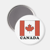 Aimant Drapeau canadien (Recto/Verso)