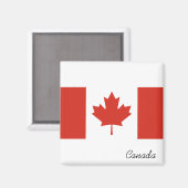 Aimant Drapeau canadien (Recto/Verso)