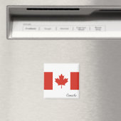 Aimant Drapeau canadien (In Situ (Lave-vaisselle))
