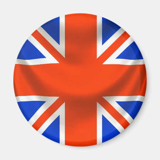 Aimant drapeau carré anglais (Devant)