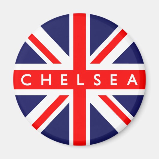 Aimant Drapeau Chelsea UK (Devant)