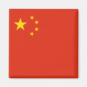 Aimant Drapeau chinois (Chine)