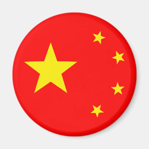 Aimant Drapeau chinois "classique"