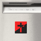 Aimant Drapeau Christian Socialism & Anarchism (Libératio (In Situ (Lave-vaisselle))