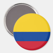 Aimant Drapeau Colombie (Recto/Verso)
