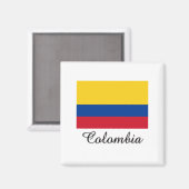 Aimant Drapeau Colombie (Recto/Verso)