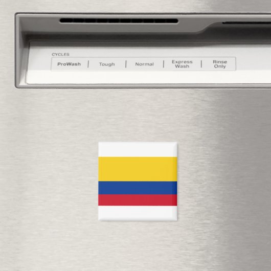 Aimant Drapeau Colombie (In Situ (Lave-vaisselle))