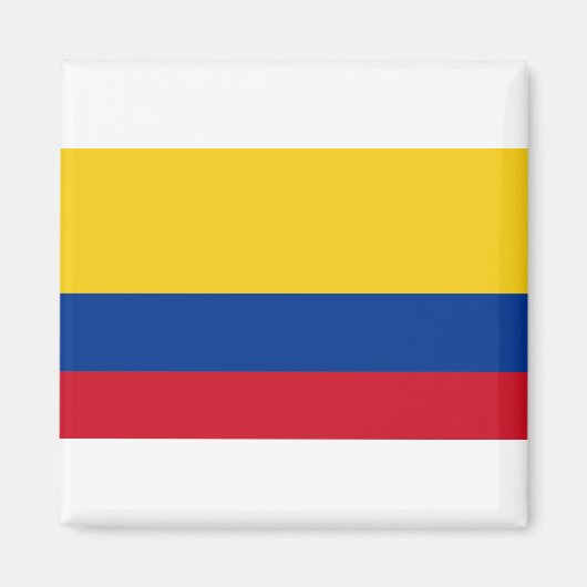Aimant Drapeau Colombie (Devant)