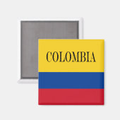 Aimant Drapeau Colombie - Bandera De Colombia (Recto/Verso)