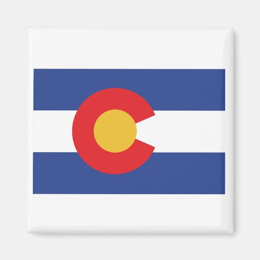 AIMANT DRAPEAU COLORADO (Devant)