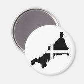 Aimant Drapeau cornique (Recto/Verso)