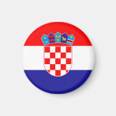 Aimant Drapeau Croatie (Devant)