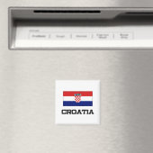 Aimant Drapeau Croatie (In Situ (Lave-vaisselle))