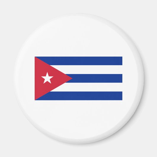 Aimant Drapeau Cuba (Devant)
