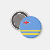 Aimant Drapeau Cuba (Recto/Verso)