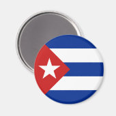 Aimant Drapeau Cuba (Recto/Verso)