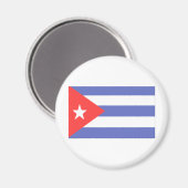 Aimant Drapeau Cuba (Recto/Verso)