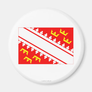 Aimant Drapeau d'Alsace