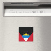 Aimant Drapeau d'Antigua-et-Barbuda (In Situ (Lave-vaisselle))