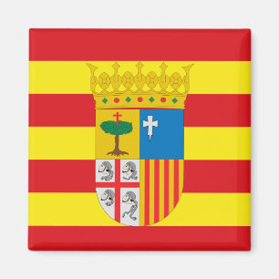 Aimant Drapeau d'Aragón (communauté autonome) Espagne