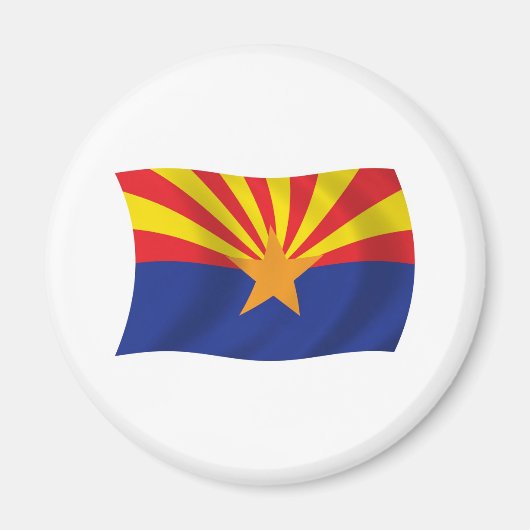 Aimant Drapeau d'Arizona (Devant)