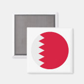 Aimant Drapeau de Bahreïn (Recto/Verso)