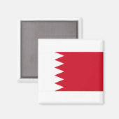Aimant Drapeau de Bahreïn (Recto/Verso)