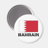 Aimant Drapeau de Bahreïn (Recto/Verso)
